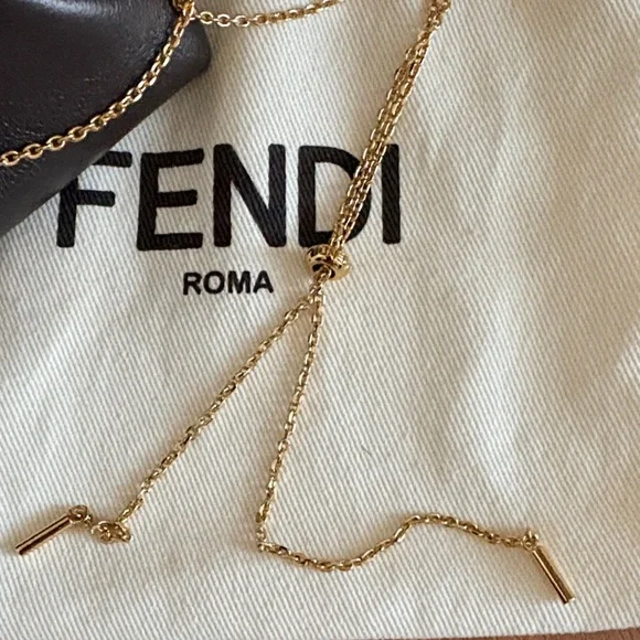 Fendi Napa Nanno bag charm crossbody - Picture 3 of 14